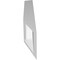 Ekena Millwork 4-in. W x 6-in. D x 18-in. H Traditional Architectural Grade PVC Knee Brace BRCP04X06X18TRA - alternate 5